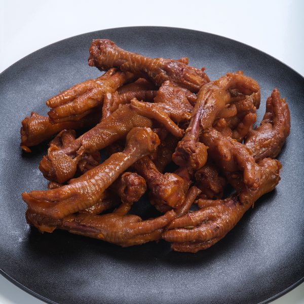 鸡爪 Chicken Feet，武汉鸭脖列治文店每日现卤的卤味实拍