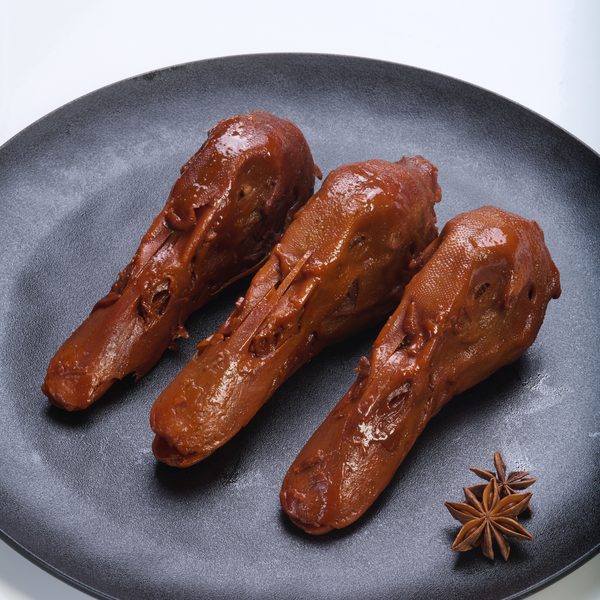 鸭头 Duck Head，武汉鸭脖列治文店每日现卤的卤味实拍